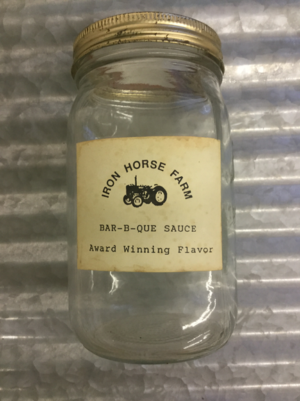 Original Iron Horse Farm Mason Jar - Where It All Began